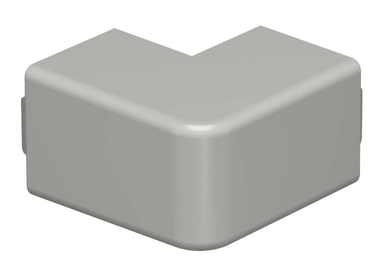 Крышка внешнего угла кабельного канала WDK 30x30 мм (ПВХ,серый) (WDK HA30030GR)