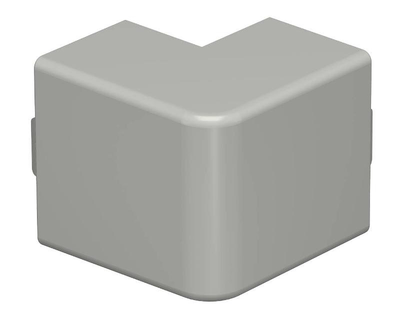 Крышка внешнего угла кабельного канала WDK 30x45 мм (ПВХ,серый) (WDK HA30045GR)