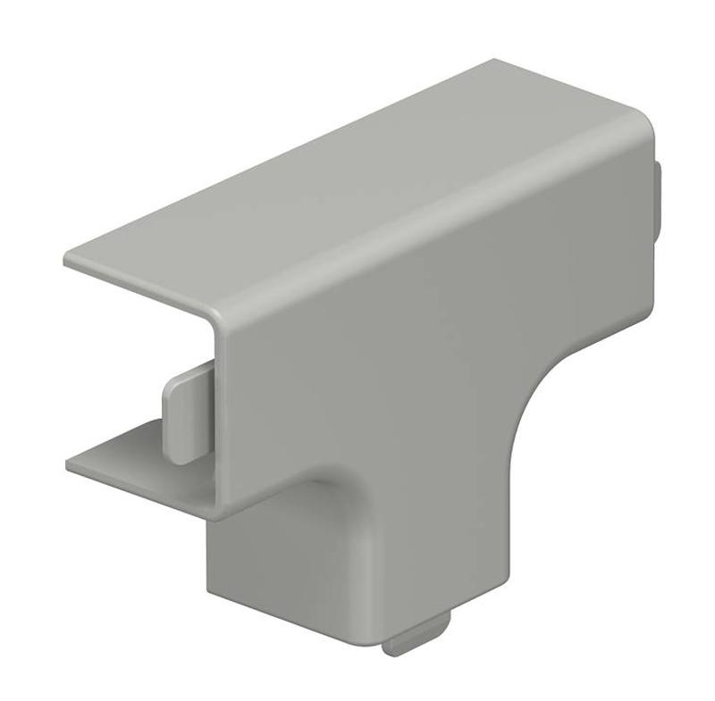 Крышка T-образной секции кабельного канала WDK 20x20 мм (ПВХ,серый) (WDK HT20020GR)