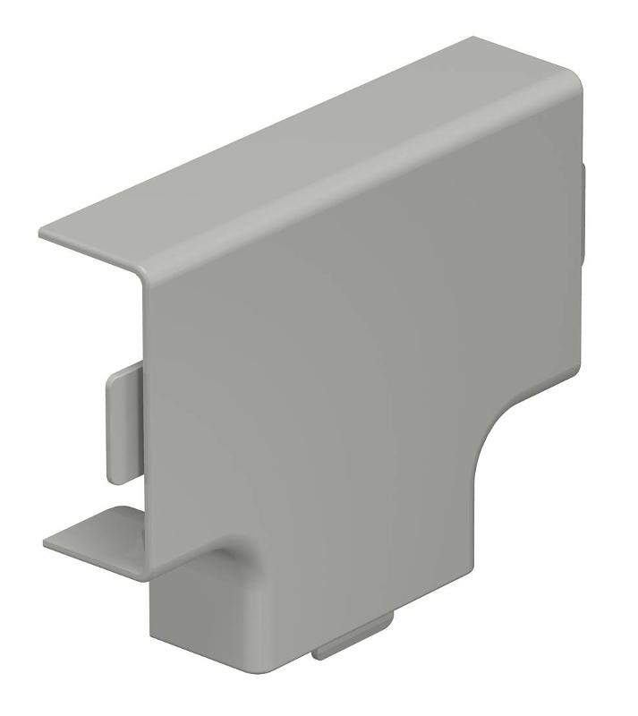 Крышка T-образной секции кабельного канала WDK 15x40 мм (ПВХ,серый) (WDK HT15040GR)
