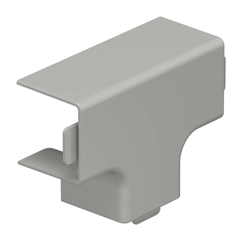 Крышка T-образной секции кабельного канала WDK 25x25 мм (ПВХ,серый) (WDK HT25025GR)