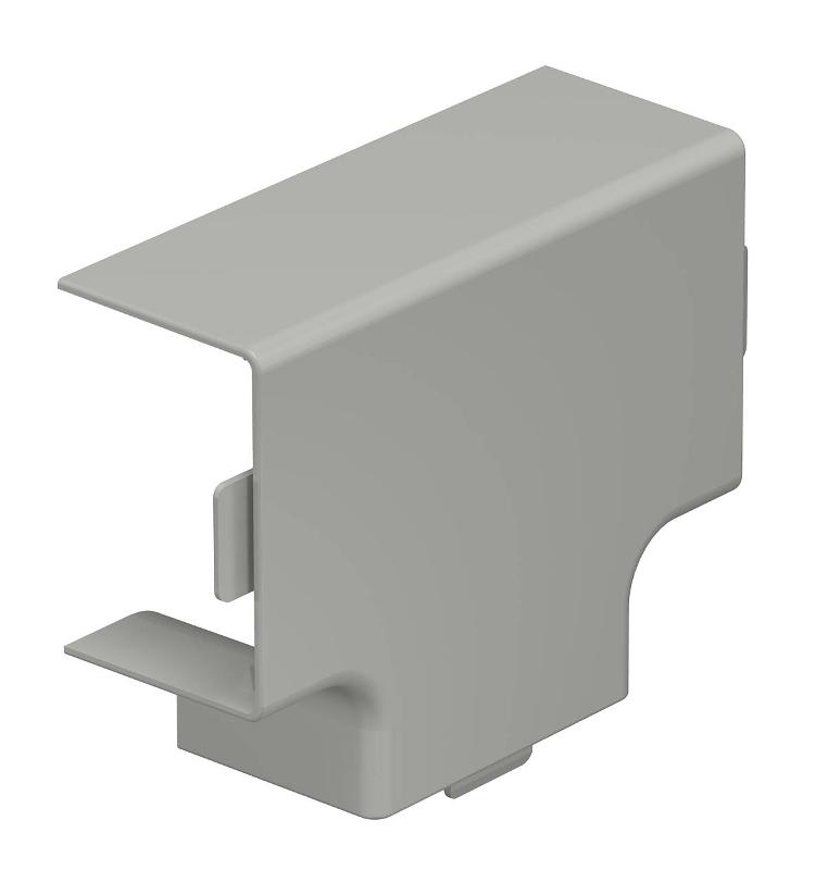 Крышка T-образной секции кабельного канала WDK 30x45 мм (ПВХ,серый) (WDK HT30045GR)