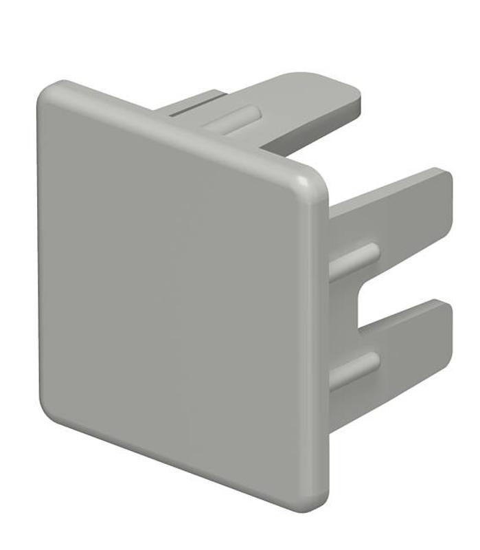 Торцевая заглушка кабельного канала WDK 25x25 мм (ПВХ,серый) (WDK HE25025GR)