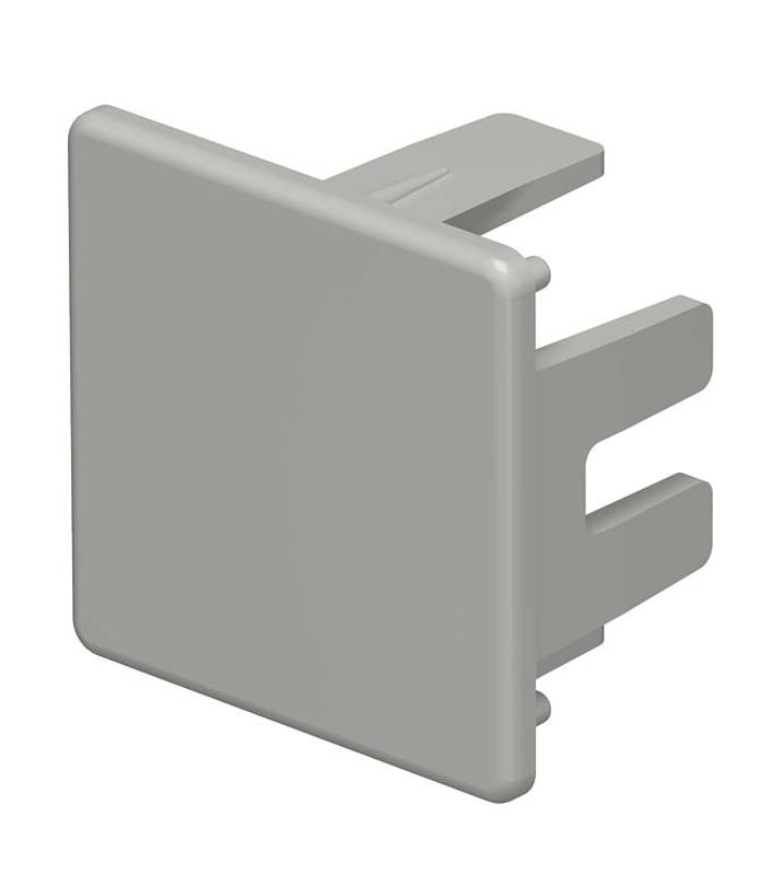Торцевая заглушка кабельного канала WDK 30x30 мм (ПВХ,серый) (WDK HE30030GR)