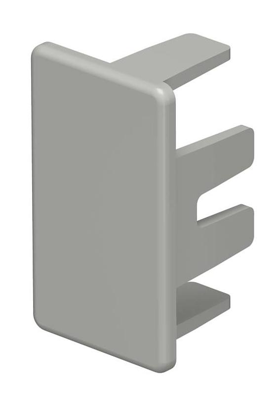 Торцевая заглушка кабельного канала WDK 20x35 мм (ПВХ,серый) (WDK HE20035GR)