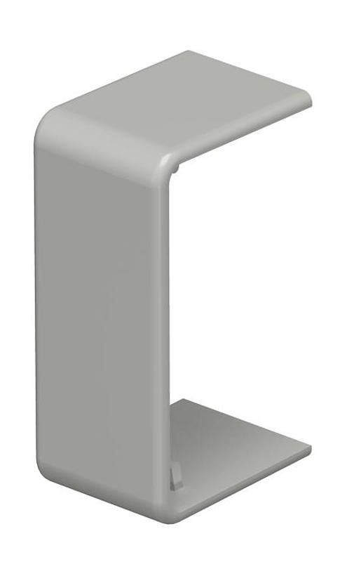 Стыковая накладка кабельного канала WDK 15x30 мм (ПВХ,серый) (WDK HS15030GR)