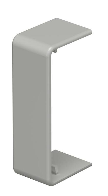 Стыковая накладка кабельного канала WDK 15x40 мм (ПВХ,серый) (WDK HS15040GR)