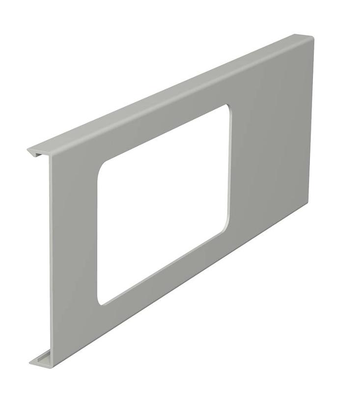 Крышка для установки монтажной коробки в кабельном канале WDK 110x300 мм (ПВХ,серый) (D2-2 110GR)