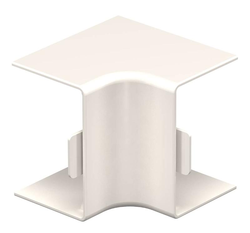 Крышка внутреннего угла кабельного канала WDK 30x45 мм (ПВХ,кремовый) (WDK HI30045CW)
