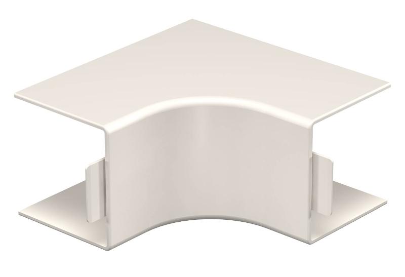 Крышка внутреннего угла кабельного канала WDK 60x60 мм (ПВХ,кремовый) (WDK HI60060CW)