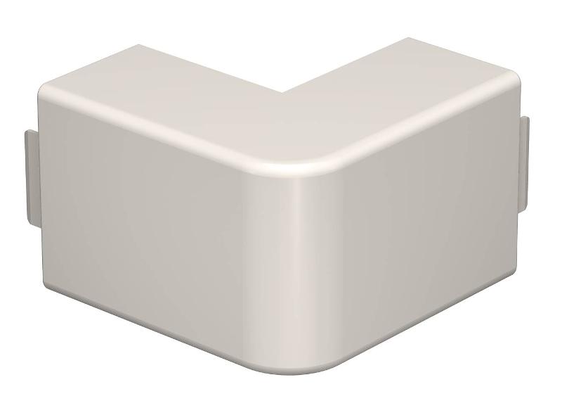 Крышка внешнего угла кабельного канала WDK 40x60 мм (ПВХ,кремовый) (WDK HA40060CW)
