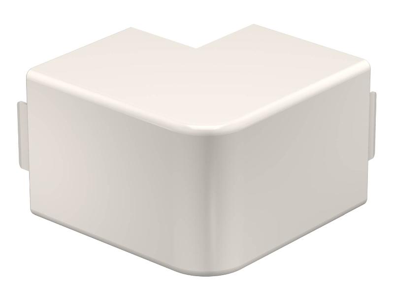 Крышка внешнего угла кабельного канала WDK 60x60 мм (ПВХ,кремовый) (WDK HA60060CW)