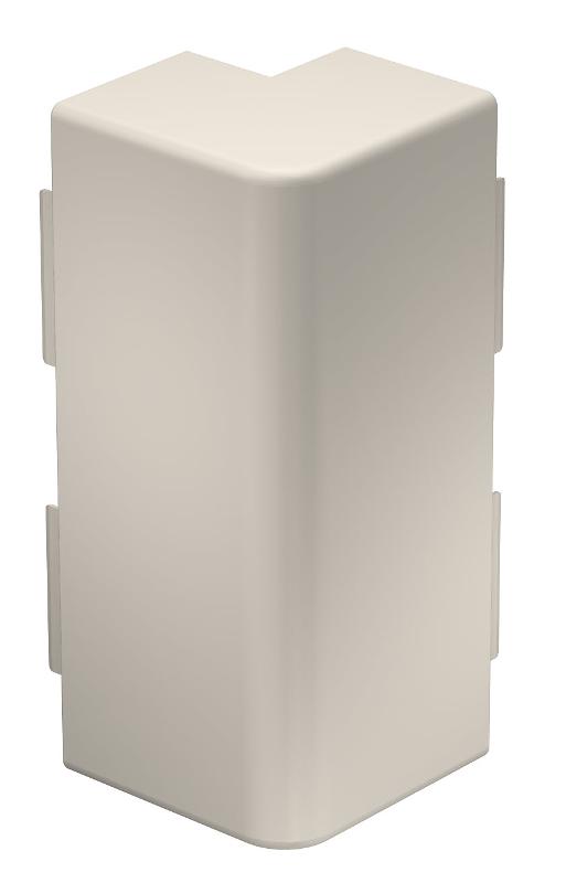 Крышка внешнего угла кабельного канала WDK 60x230 мм (ПВХ,кремовый) (WDK HA60230CW)