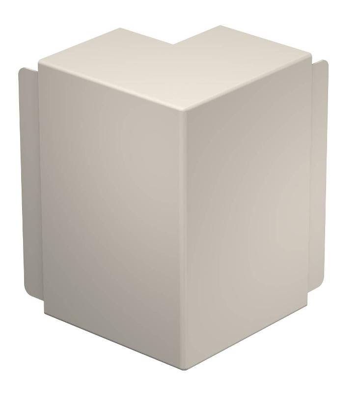 Крышка внешнего угла кабельного канала WDK 100x230 мм (ПВХ,кремовый) (WDK HA100230CW)