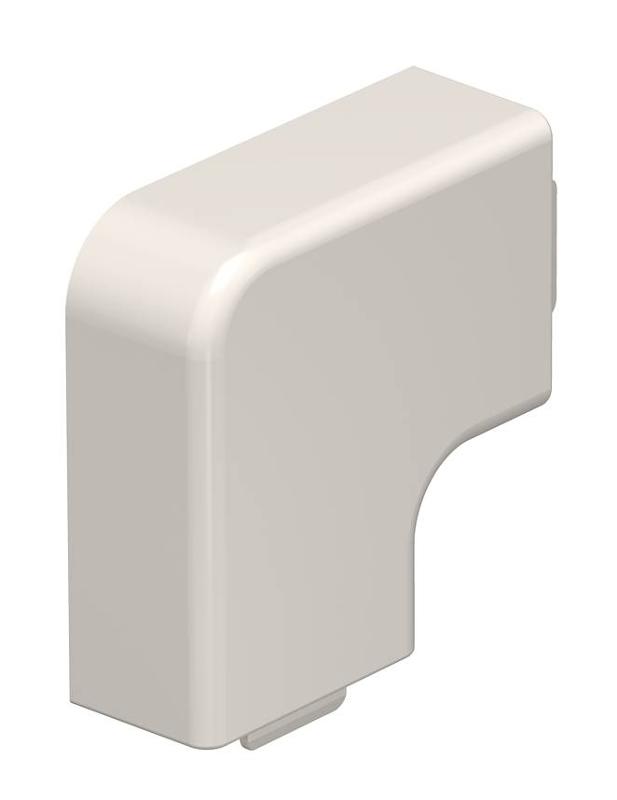 Крышка плоского угла кабельного канала WDK 15x30 мм (ПВХ,кремовый) (WDK HF15030CW)