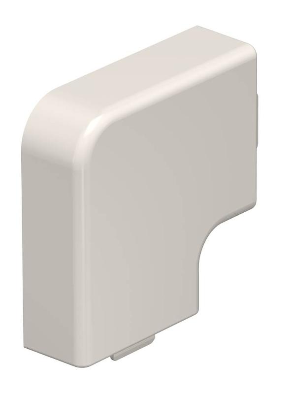 Крышка плоского угла кабельного канала WDK 15x40 мм (ПВХ,кремовый) (WDK HF15040CW)