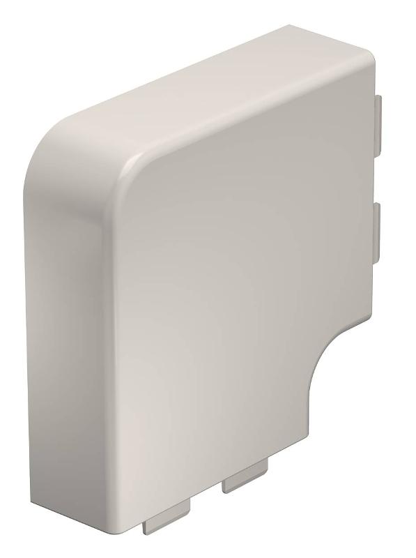 Крышка плоского угла кабельного канала WDK 40x110 мм (ПВХ,кремовый) (WDK HF40110CW)