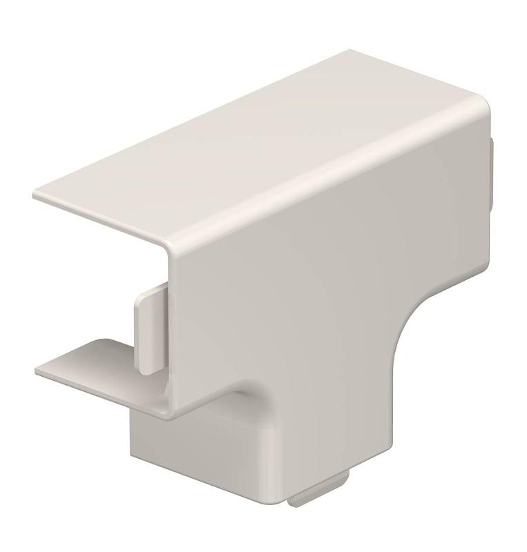 Крышка T-образной секции кабельного канала WDK 25x25 мм (ПВХ,кремовый) (WDK HT25025CW)