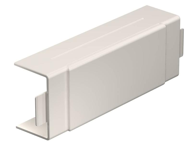 Крышка T-образной секции кабельного канала WDK 40x60 мм (ПВХ,кремовый) (WDK HK40060CW)