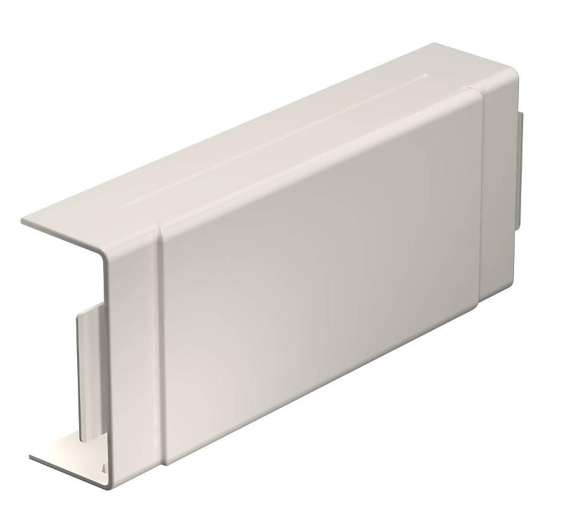 Крышка T-образной секции кабельного канала WDK 40x90 мм (ПВХ,кремовый) (WDK HK40090CW)