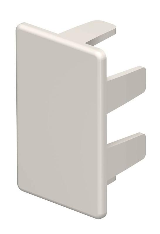 Торцевая заглушка кабельного канала WDK 25x40 мм (ПВХ,кремовый) (WDK HE25040CW)