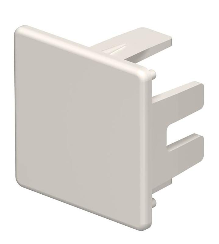 Торцевая заглушка кабельного канала WDK 30x30 мм (ПВХ,кремовый) (WDK HE30030CW)