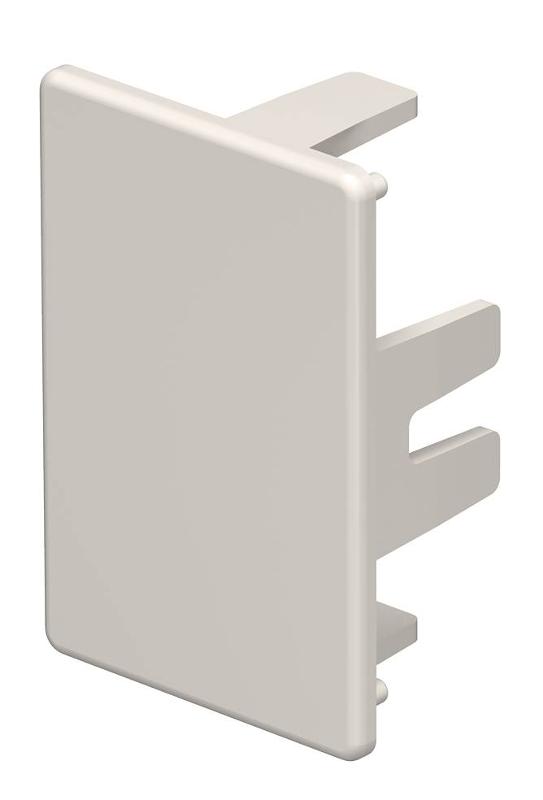 Торцевая заглушка кабельного канала WDK 30x45 мм (ПВХ,кремовый) (WDK HE30045CW)