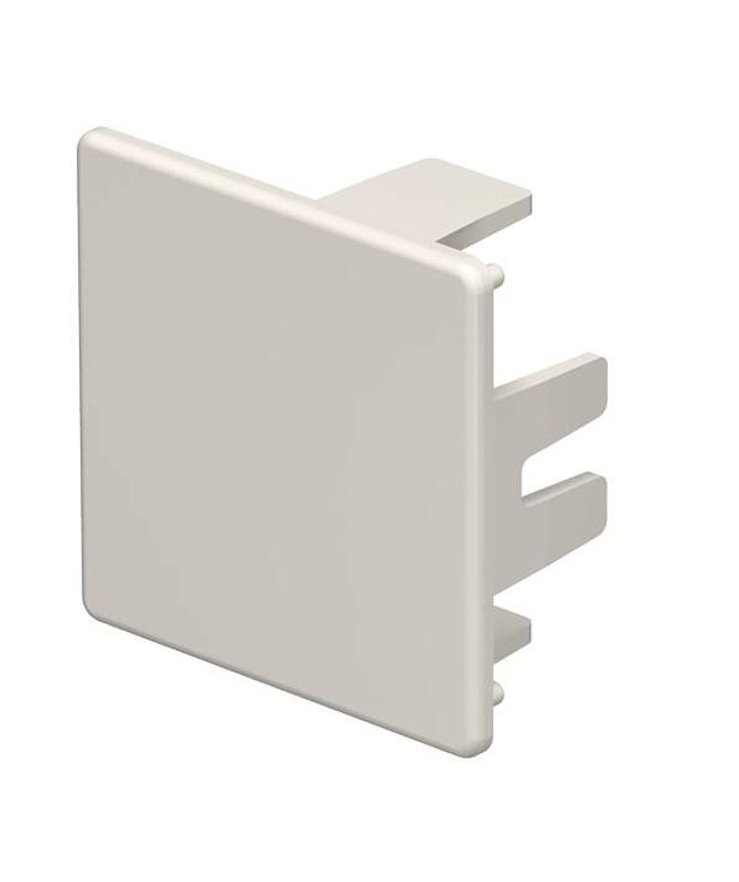 Торцевая заглушка кабельного канала WDK 40x40 мм (ПВХ,кремовый) (WDK HE40040CW)