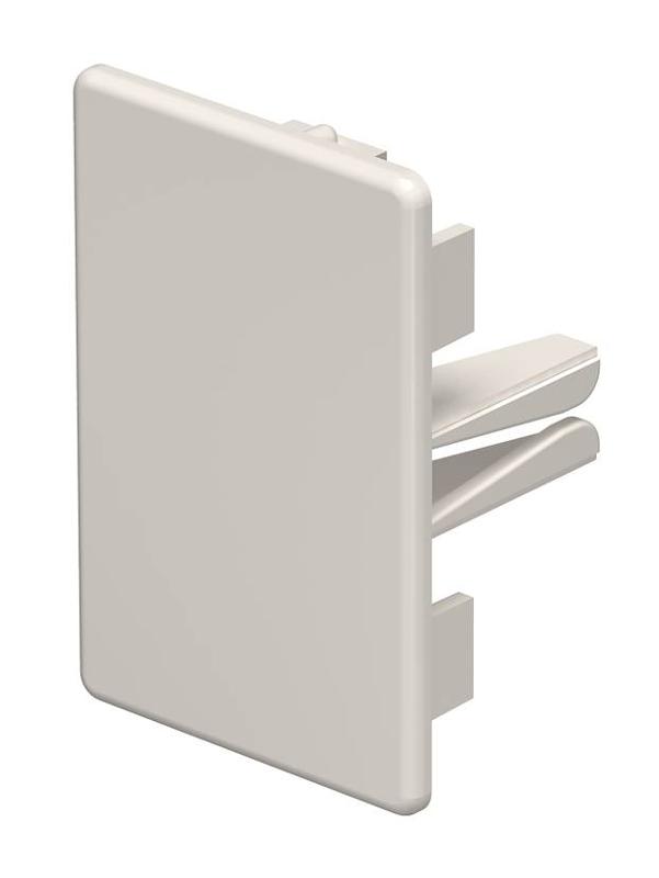 Торцевая заглушка кабельного канала WDK 40x60 мм (ПВХ,кремовый) (WDK HE40060CW)