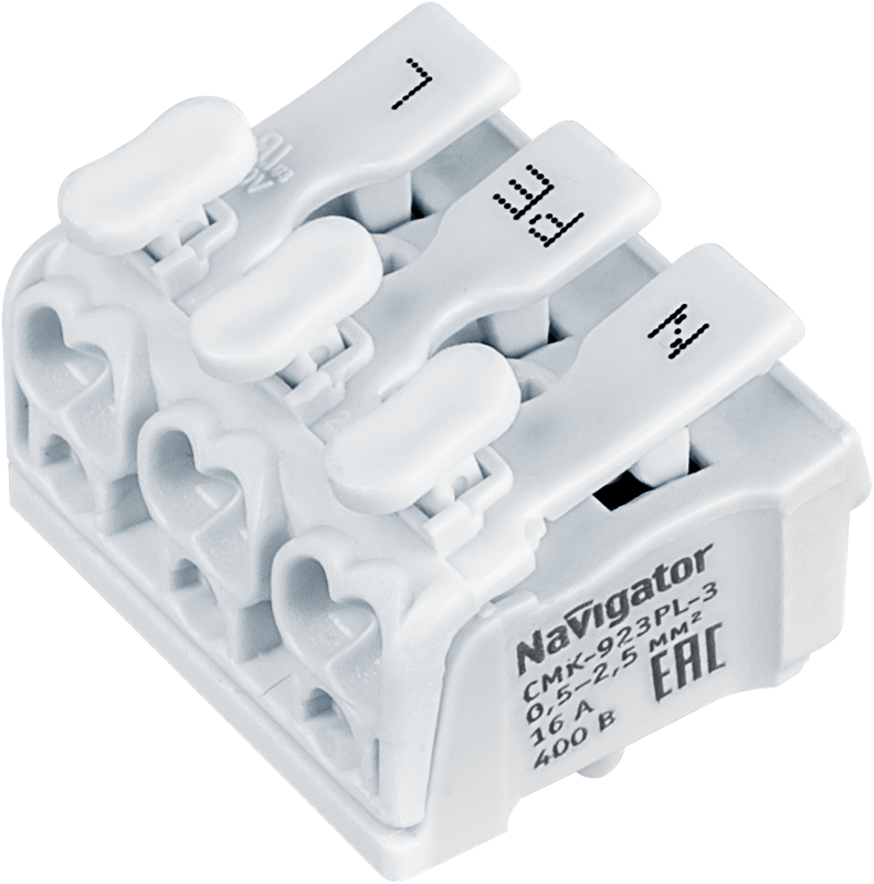 Клеммы монтажные 61 691 NTC-CMK-923PL-3-50 (50 шт/упак)