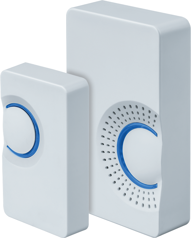 Звонок электрический 61 696 NDB-A-DC03-1V1-WH