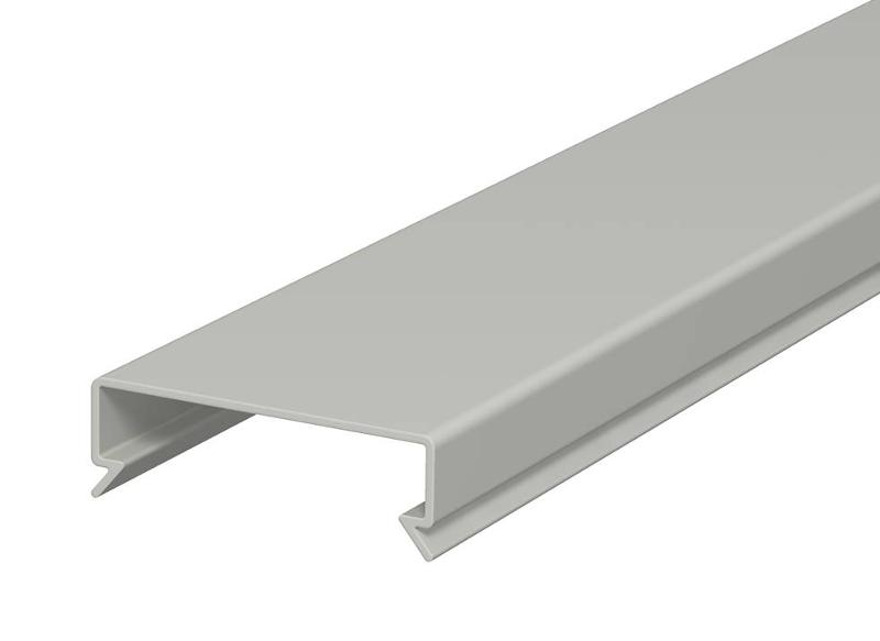 Крышка кабельного канала LK4 80 мм (ПВХ,серый) (LK4 D 80)