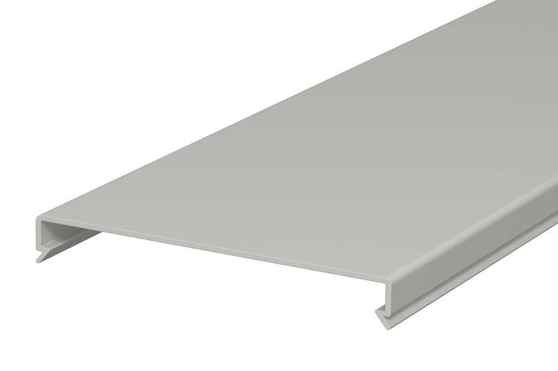Крышка кабельного канала LK4 120 мм (ПВХ,серый) (LK4 D 120)