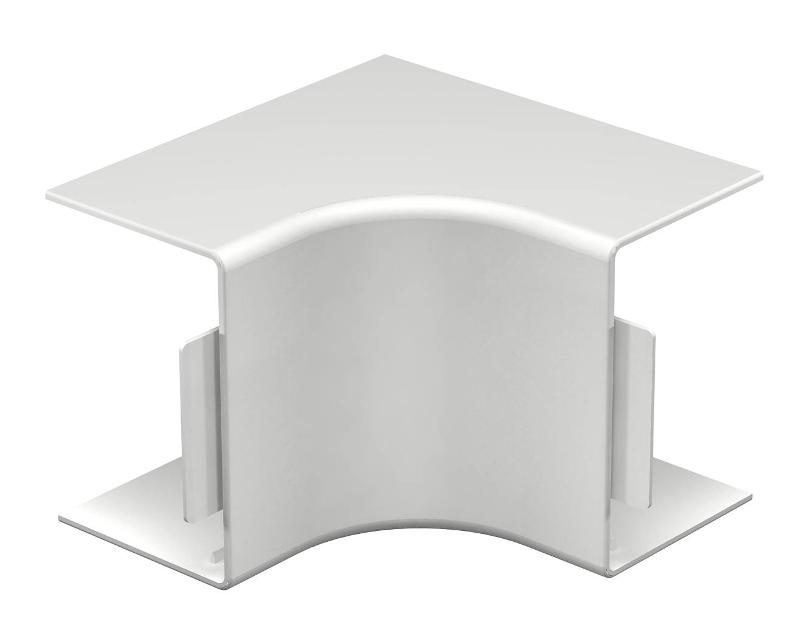 Крышка внутреннего угла кабельного канала WDK 60x90 мм (ПВХ,светло-серый) (WDK HI60090LGR)