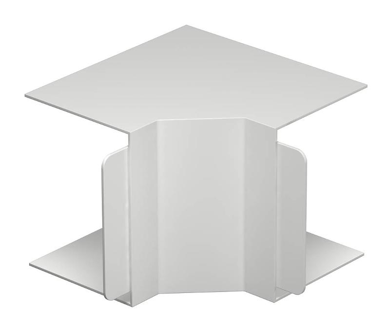 Крышка внутреннего угла кабельного канала WDK 100x130 мм (ПВХ,светло-серый) (WDK HI100130LGR)