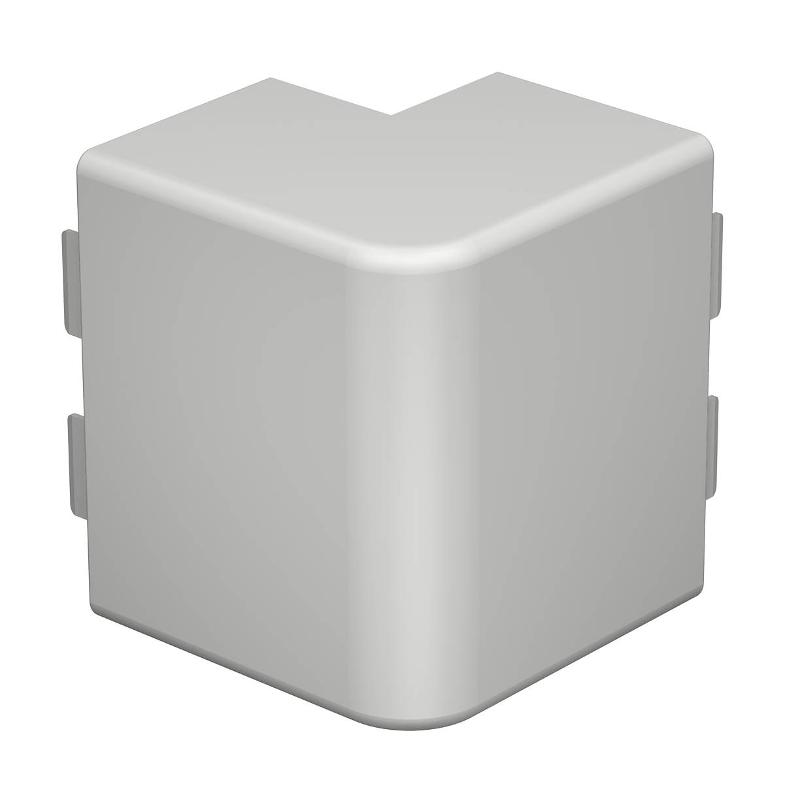 Крышка внешнего угла кабельного канала WDK 60x110 мм (ПВХ,светло-серый) (WDK HA60110LGR)