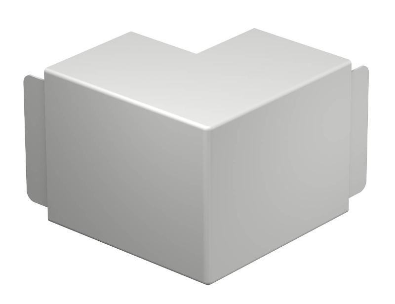 Крышка внешнего угла кабельного канала WDK 100x130 мм (ПВХ,светло-серый) (WDK HA100130LGR)
