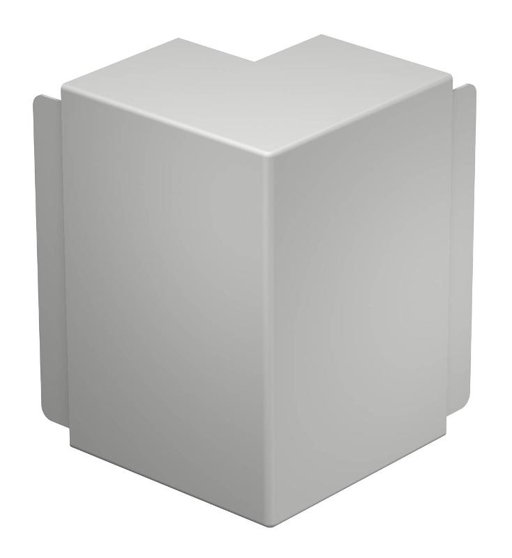 Крышка внешнего угла кабельного канала WDK 100x230 мм (ПВХ,светло-серый) (WDK HA100230LGR)