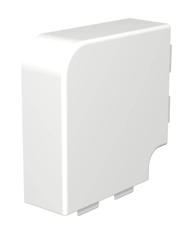 Крышка плоского угла кабельного канала WDK 60x150 мм (ПВХ,светло-серый) (WDK HF60150LGR)