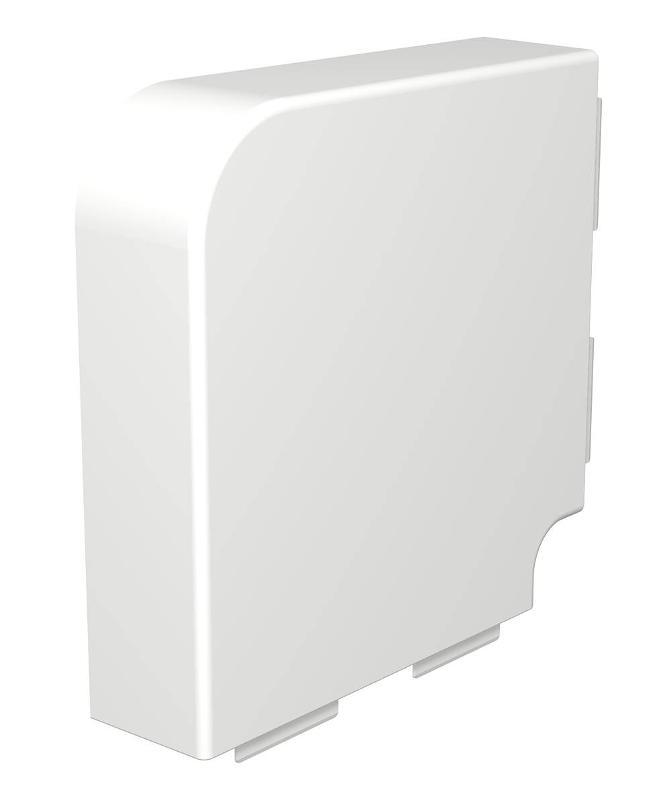 Крышка плоского угла кабельного канала WDK 60x210 мм (ПВХ,светло-серый) (WDK HF60210LGR)