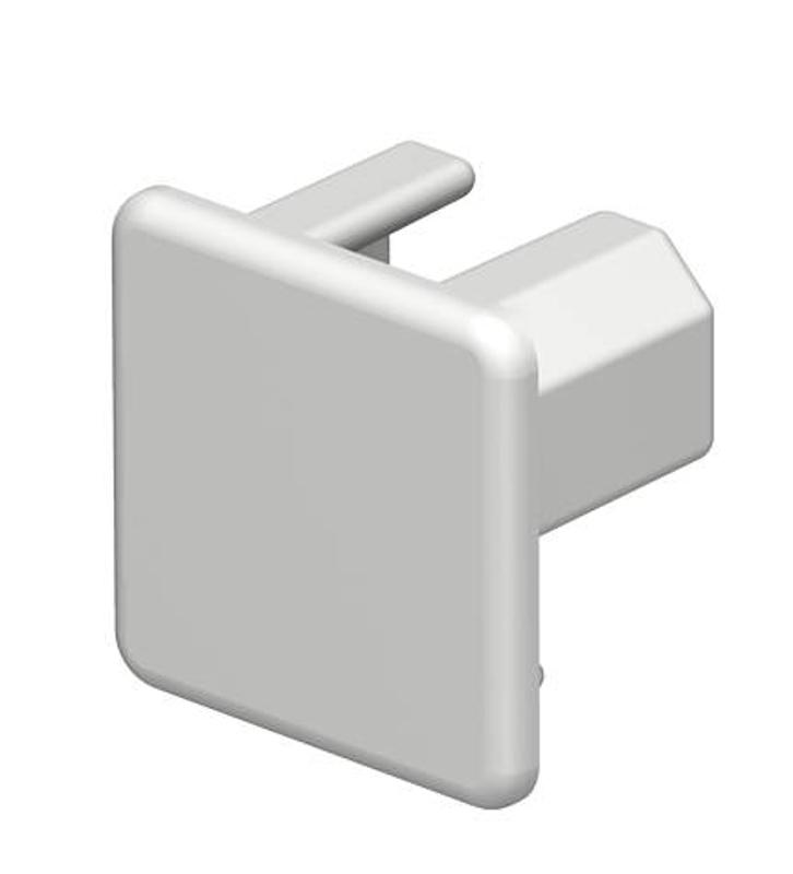 Торцевая заглушка кабельного канала WDK 20x20 мм (ПВХ,светло-серый) (WDK HE20020LGR)