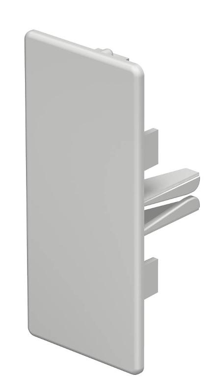 Торцевая заглушка кабельного канала WDK 40x90 мм (ПВХ,светло-серый) (WDK HE40090LGR)