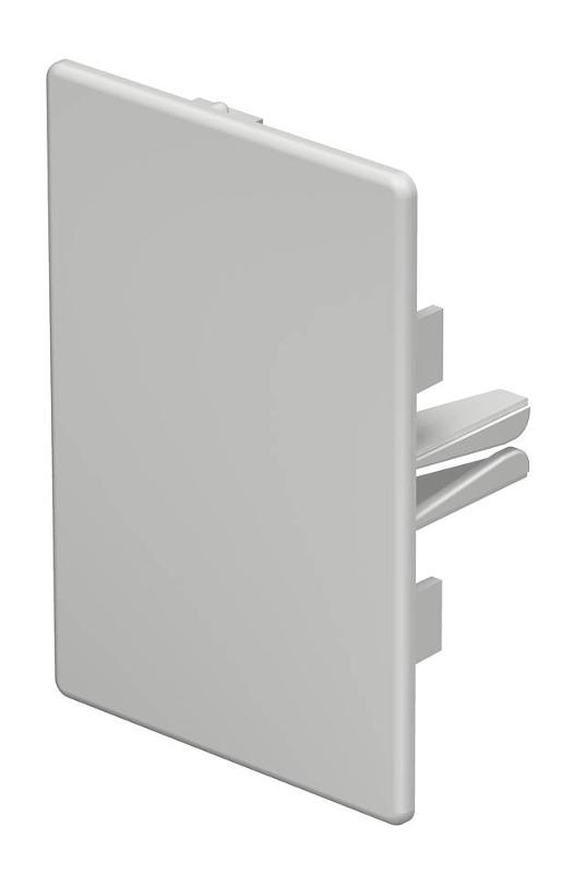 Торцевая заглушка кабельного канала WDK 60x90 мм (ПВХ,светло-серый) (WDK HE60090LGR)