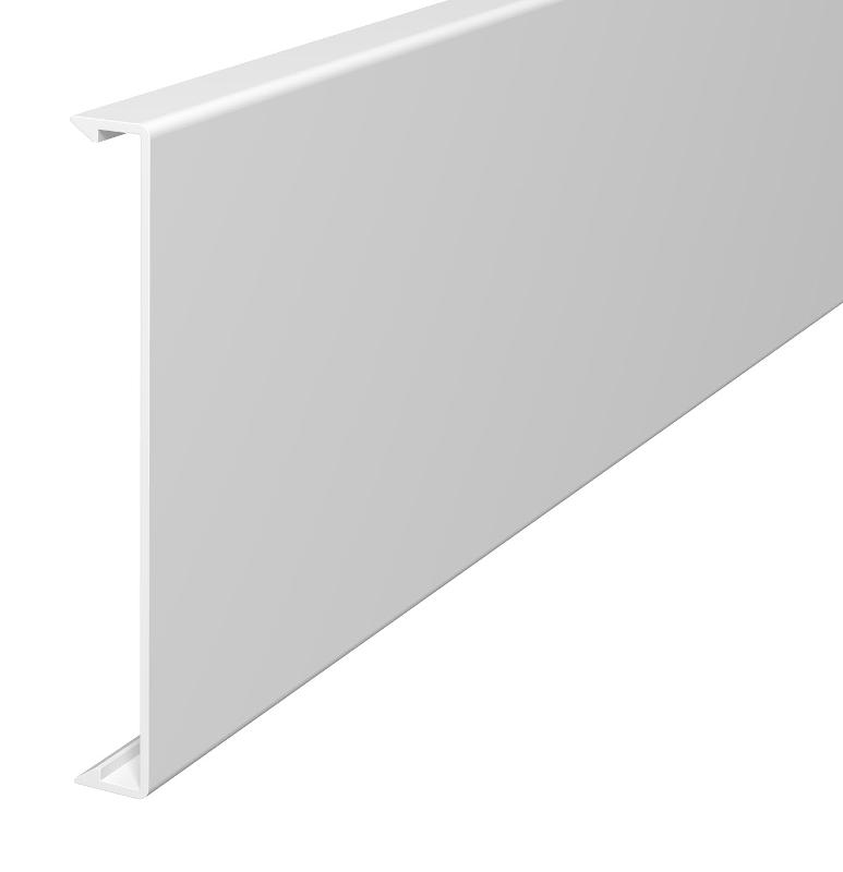Крышка кабельного канала WDK 110x2000 мм (ПВХ,белый) (2410 110RW)