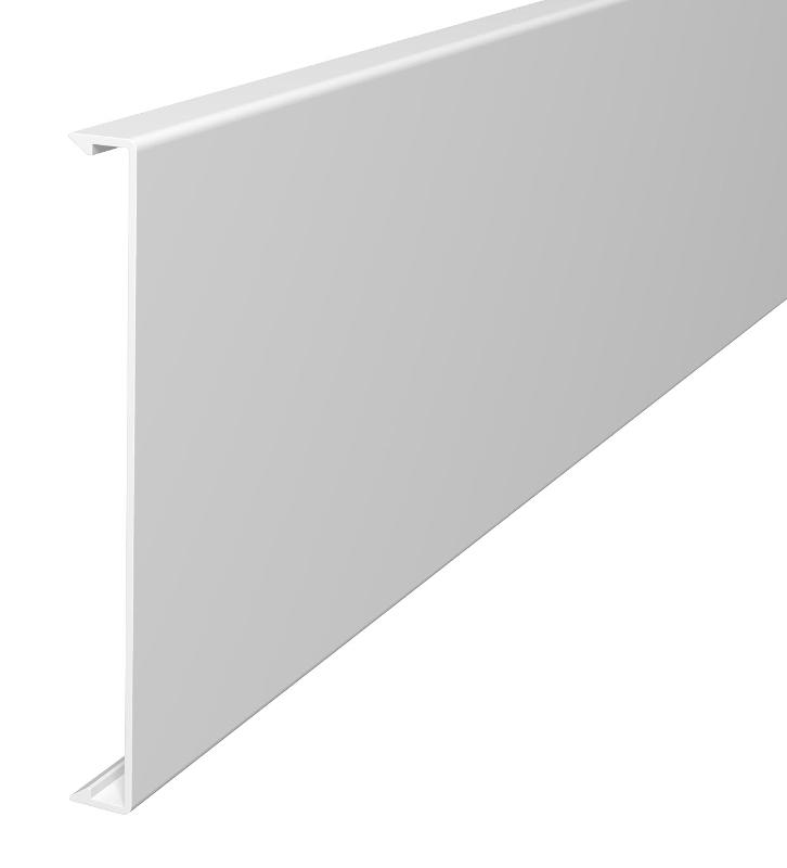 Крышка кабельного канала WDK 130x2000 мм (ПВХ,белый) (2410 130RW)