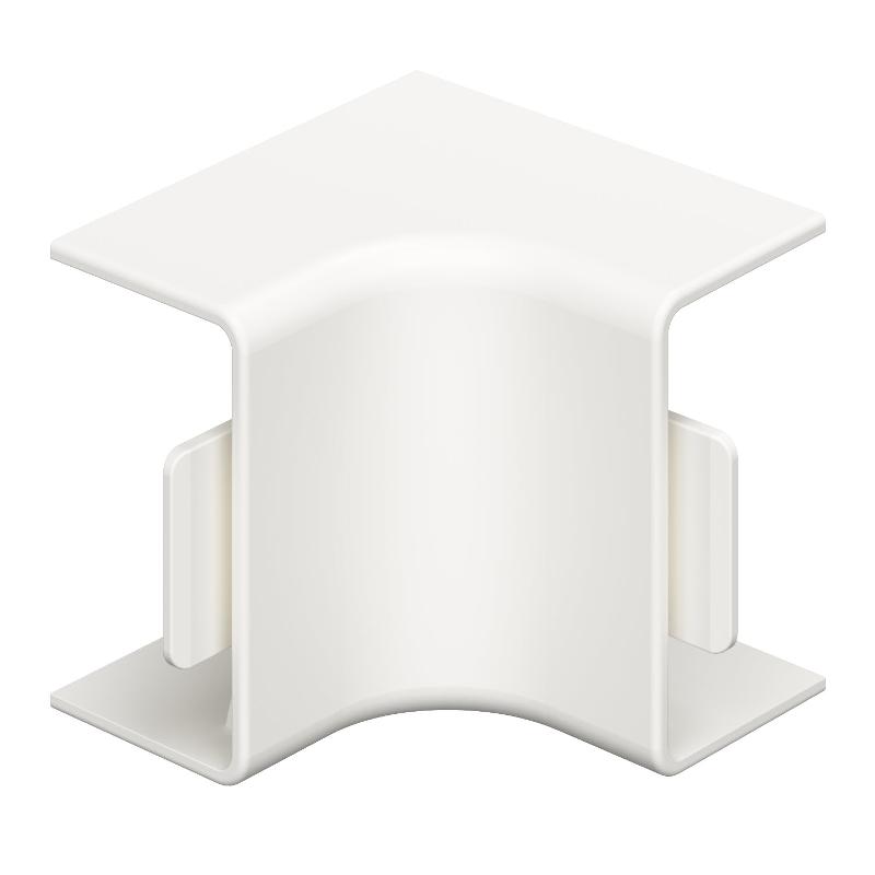 Крышка внутреннего угла кабельного канала WDK 15x30 мм (ПВХ,белый) (WDK HI15030RW)
