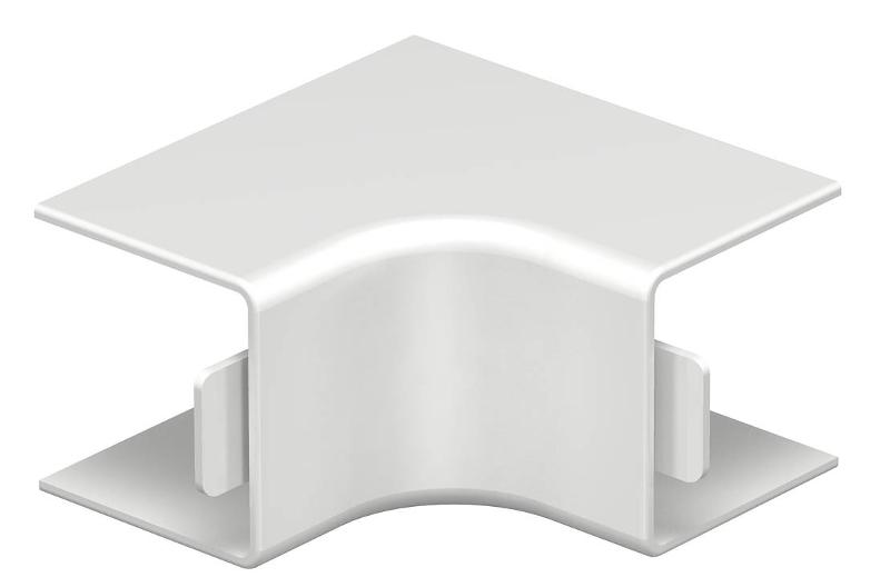 Крышка внутреннего угла кабельного канала WDK 25x25 мм (ПВХ,белый) (WDK HI25025RW)