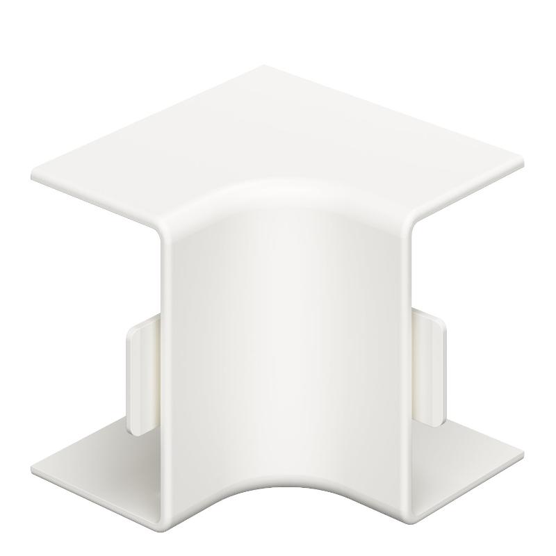 Крышка внутреннего угла кабельного канала WDK 25x40 мм (ПВХ,белый) (WDK HI25040RW)