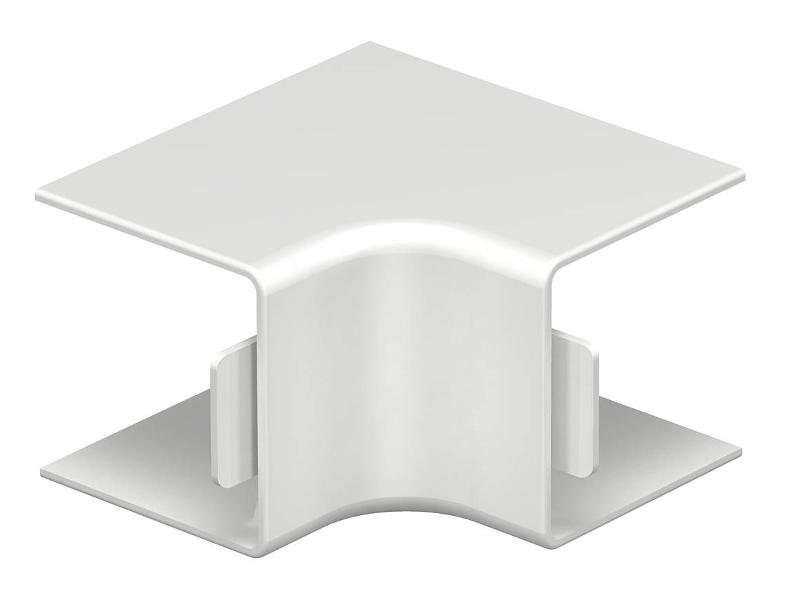 Крышка внутреннего угла кабельного канала WDK 30x30 мм (ПВХ,белый) (WDK HI30030RW)