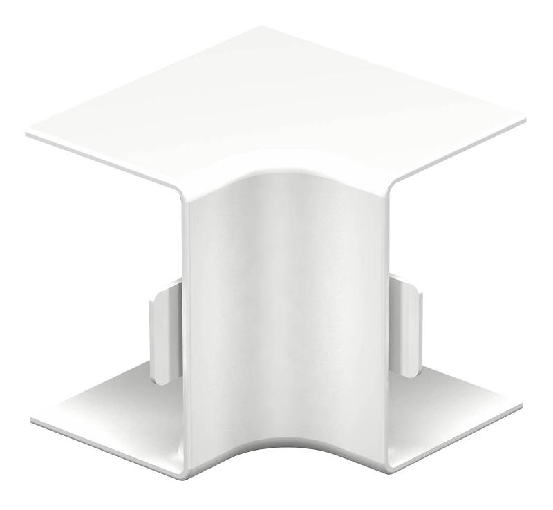 Крышка внутреннего угла кабельного канала WDK 30x45 мм (ПВХ,белый) (WDK HI30045RW)